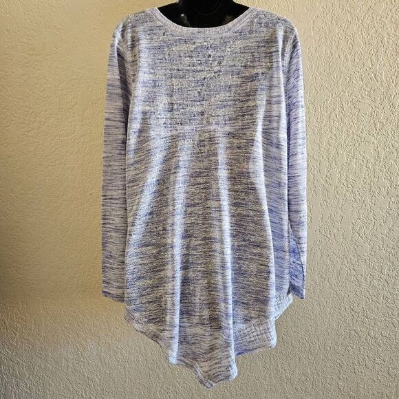 Akemi + Kin Space Dye Textured Lightweight Sweater - Picture 7 of 11